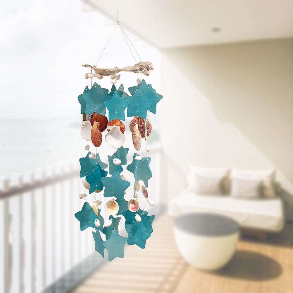 AuraChime™ | Premium Handcrafted Seashell Wind Chime