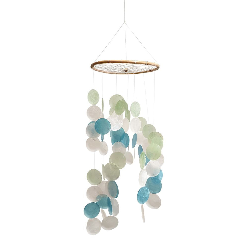 AuraChime™ | Premium Handcrafted Seashell Wind Chime