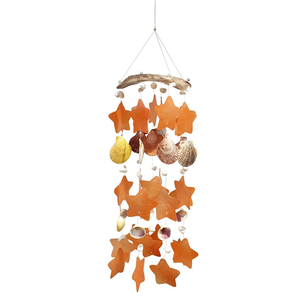 AuraChime™ | Premium Handcrafted Seashell Wind Chime