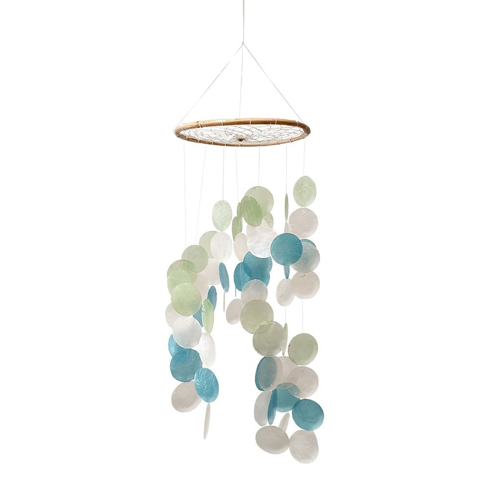 AuraChime™ | Premium Handcrafted Seashell Wind Chime